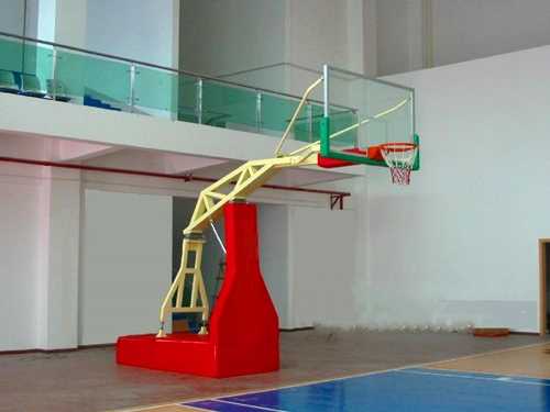 Mobile imitation hydraulic basketball stand