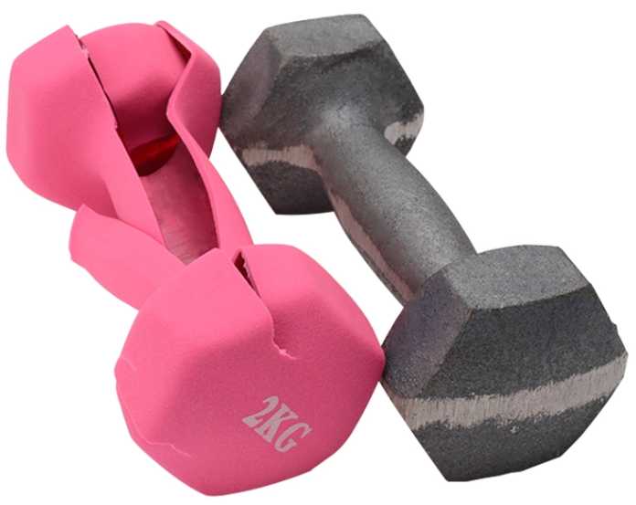 Fitness Portable Color Neoprene Dipped Dumbbell