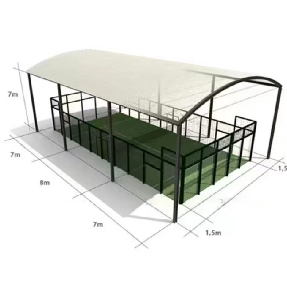 hr-05 Padel Court with Roof