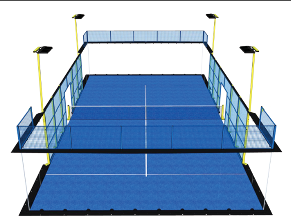 HR-01 Panoramic padel courts HR-01 Panoramic padel courts